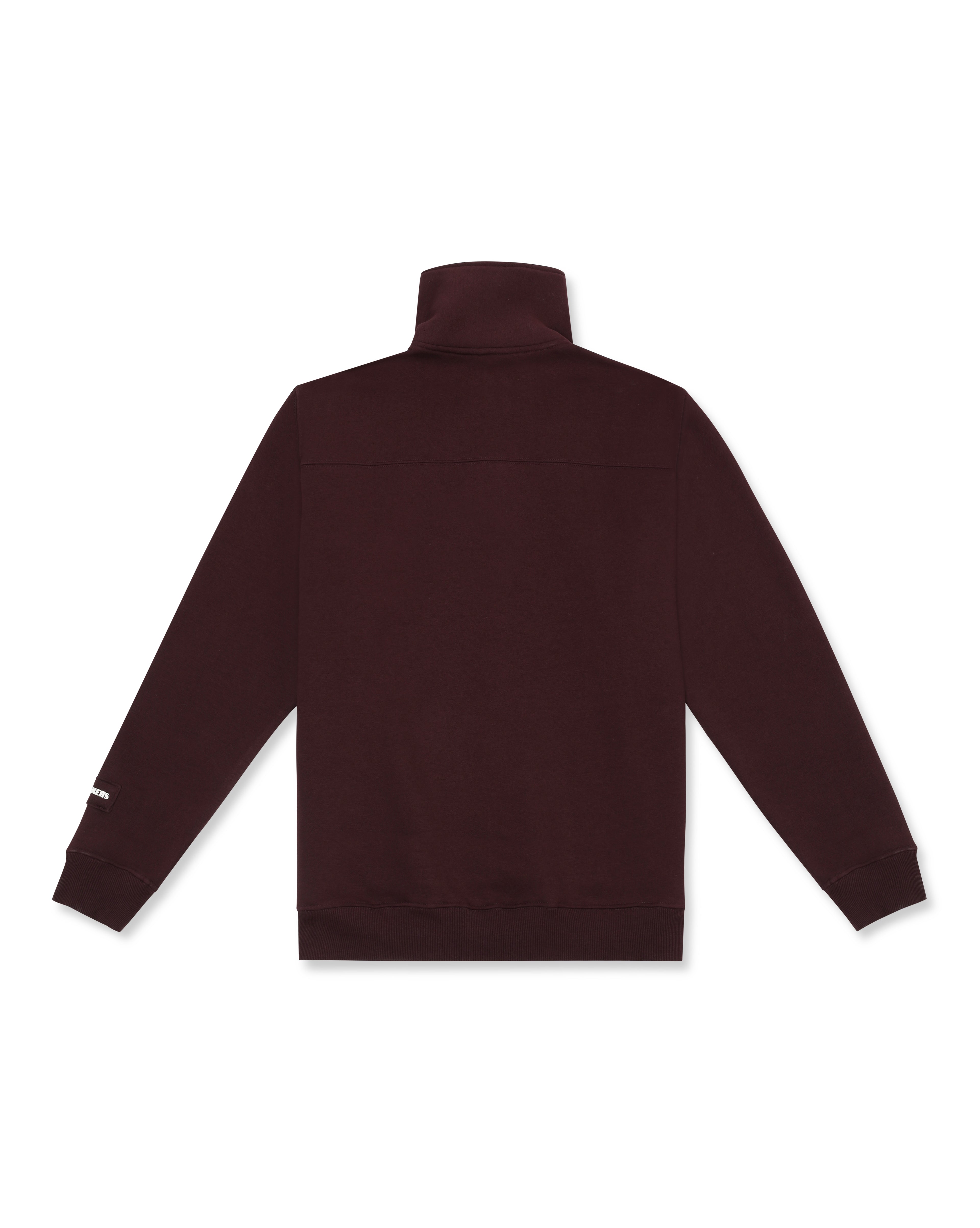 VINTAGE QUARTER ZIP UP - WINE