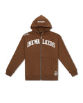 THE EXCEPTION ZIP UP - BROWN