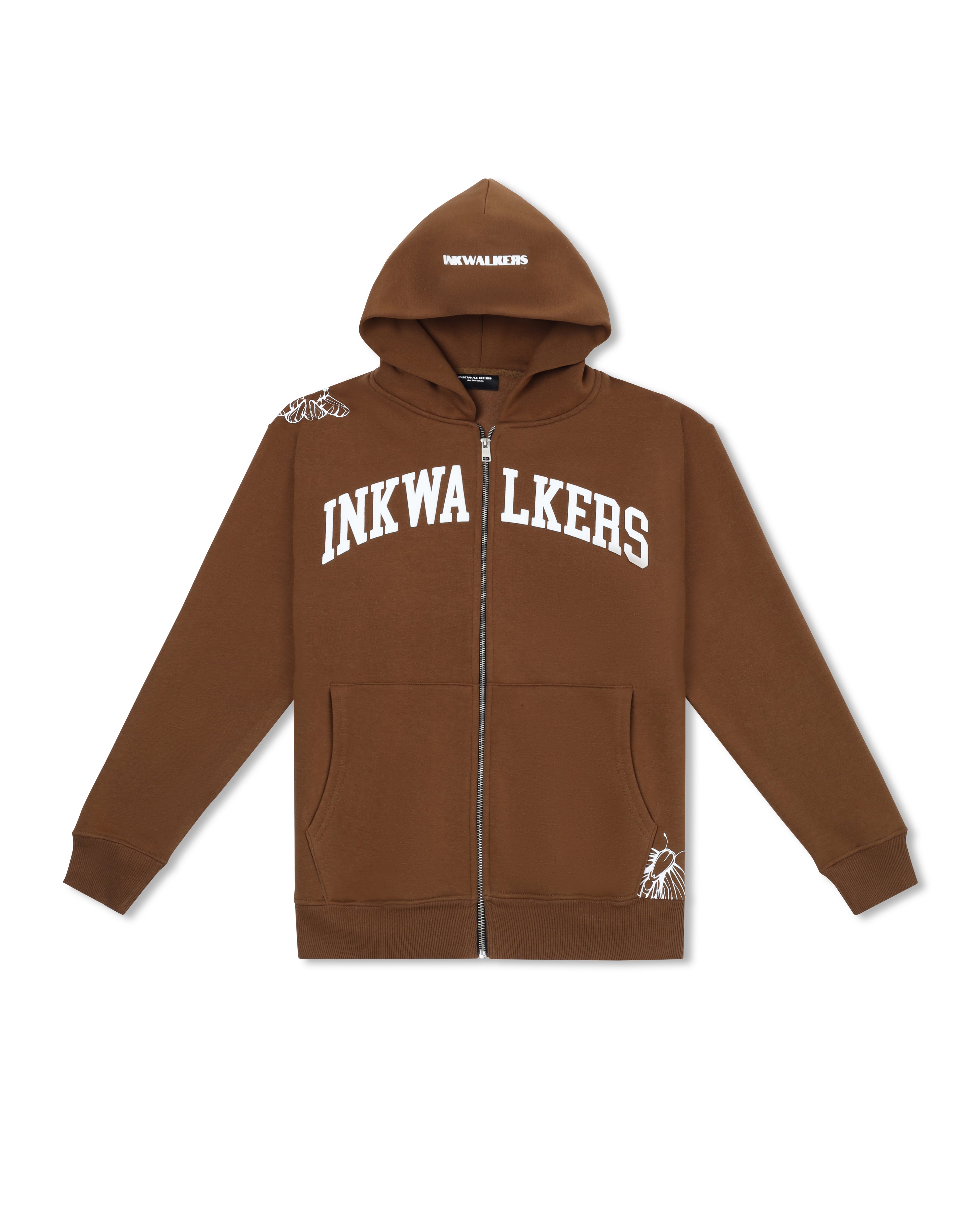THE EXCEPTION ZIP UP - BROWN
