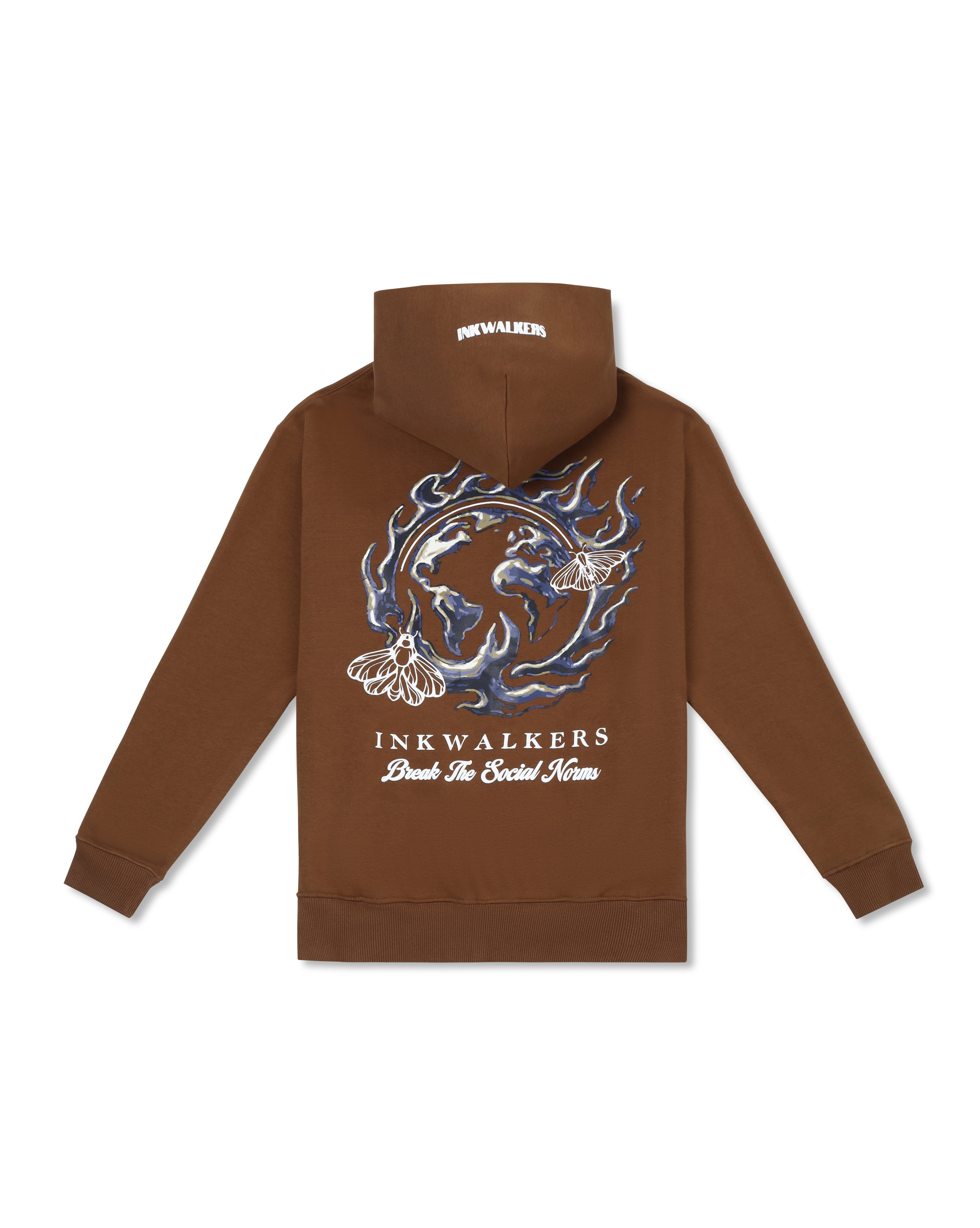 THE EXCEPTION ZIP UP - BROWN