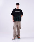 THE ETERNAL TEE - BLACK/GREEN