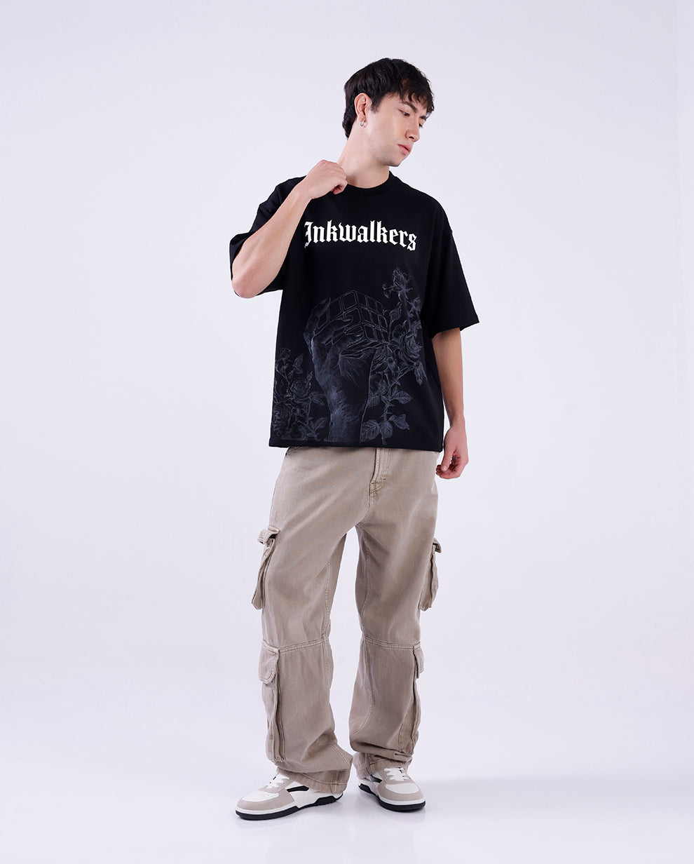 THE ETERNAL TEE - BLACK/GREY