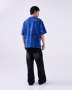 THE ORIGIN MAP TEE - ROYAL BLUE