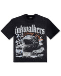 THE GEAR UP TEE - BLACK WASHED