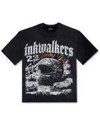 THE GEAR UP TEE - BLACK WASHED