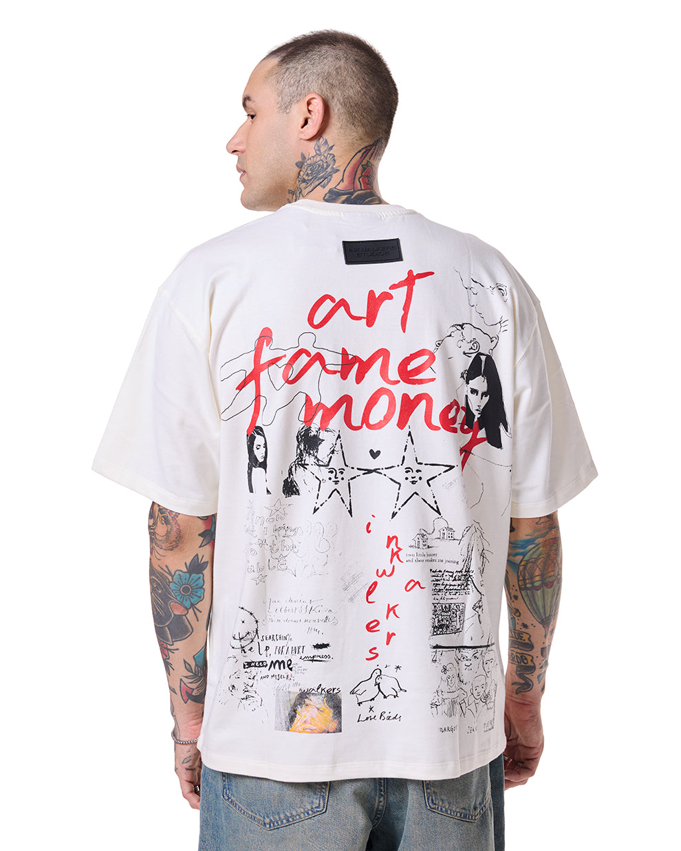 THE DOODLE TEE - WHITE