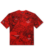 THE ORIGIN MAP TEE - RED