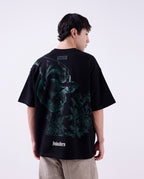THE ETERNAL TEE - BLACK/GREEN