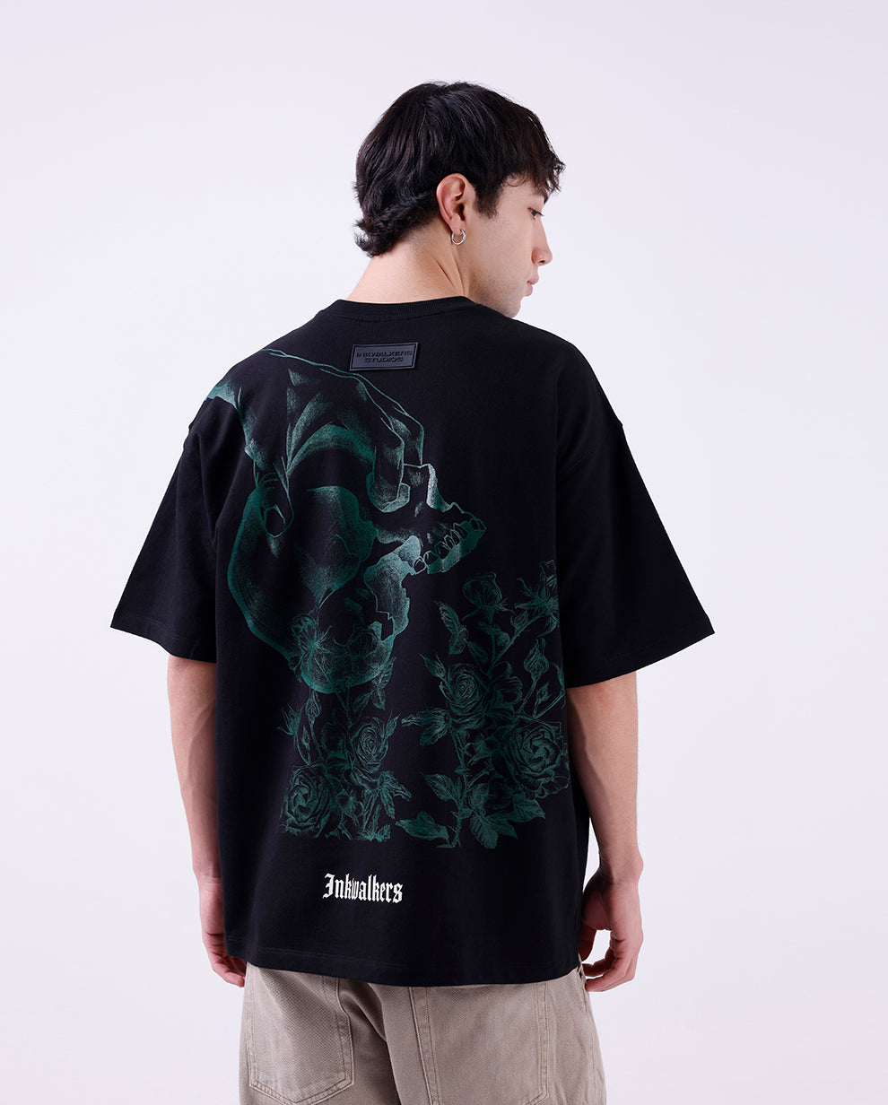 THE ETERNAL TEE - BLACK/GREEN