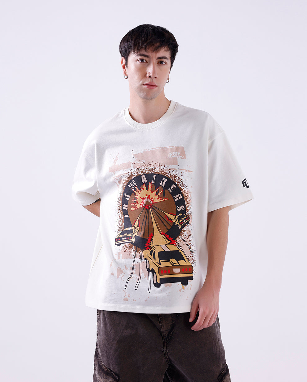 THE OUTBURST TEE - WHITE