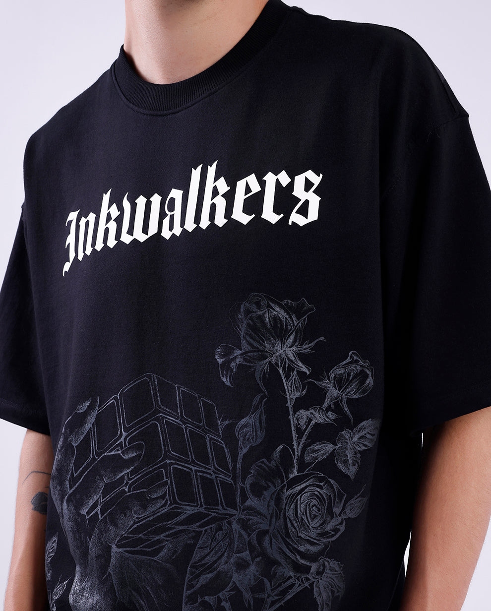 THE ETERNAL TEE - BLACK/GREY