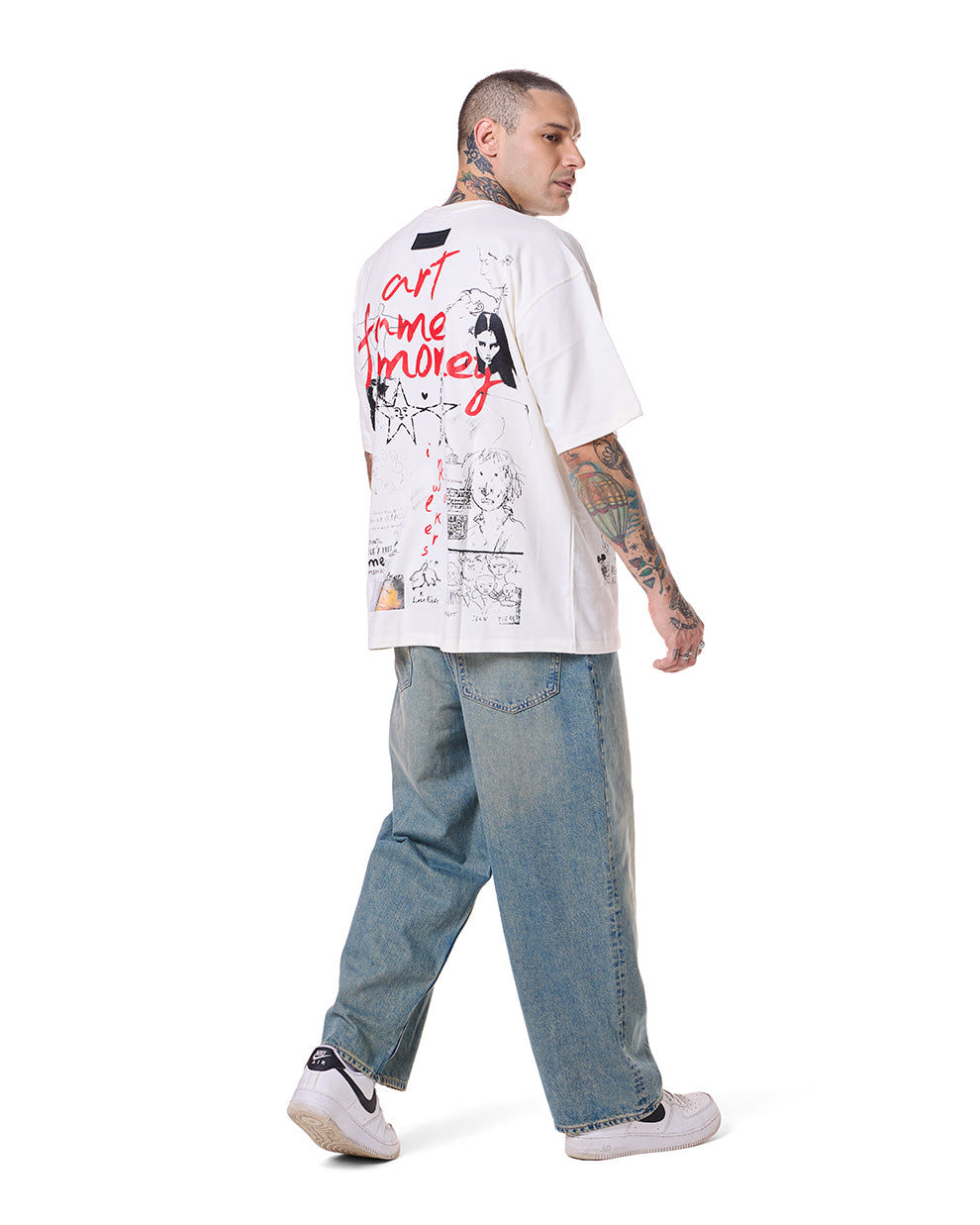 THE DOODLE TEE - WHITE