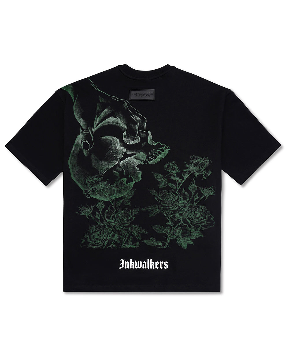 THE ETERNAL TEE - BLACK/GREEN