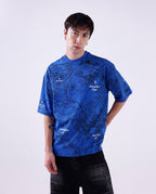 THE ORIGIN MAP TEE - ROYAL BLUE