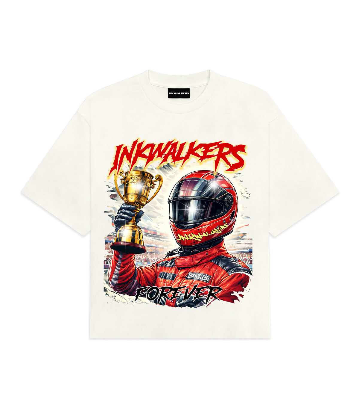 VICTORY LAP TEE - WHITE