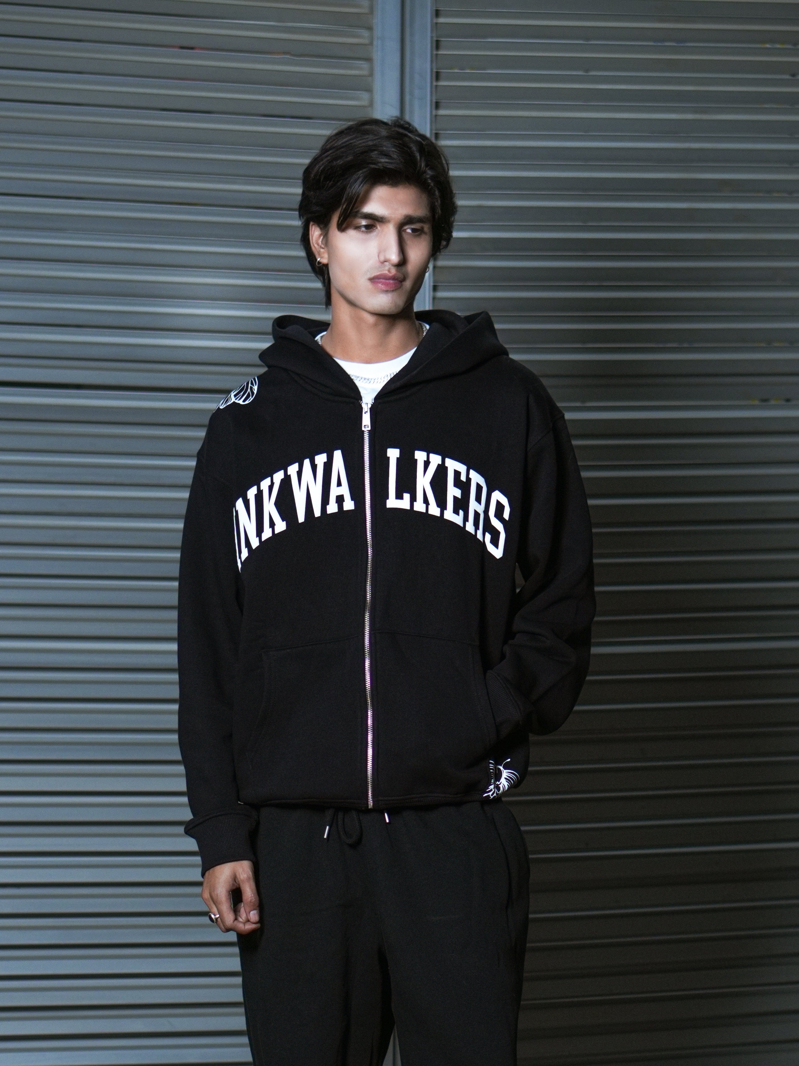 THE EXCEPTION ZIP UP - BLACK