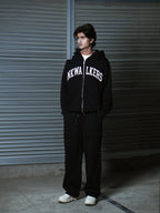 THE EXCEPTION ZIP UP - BLACK