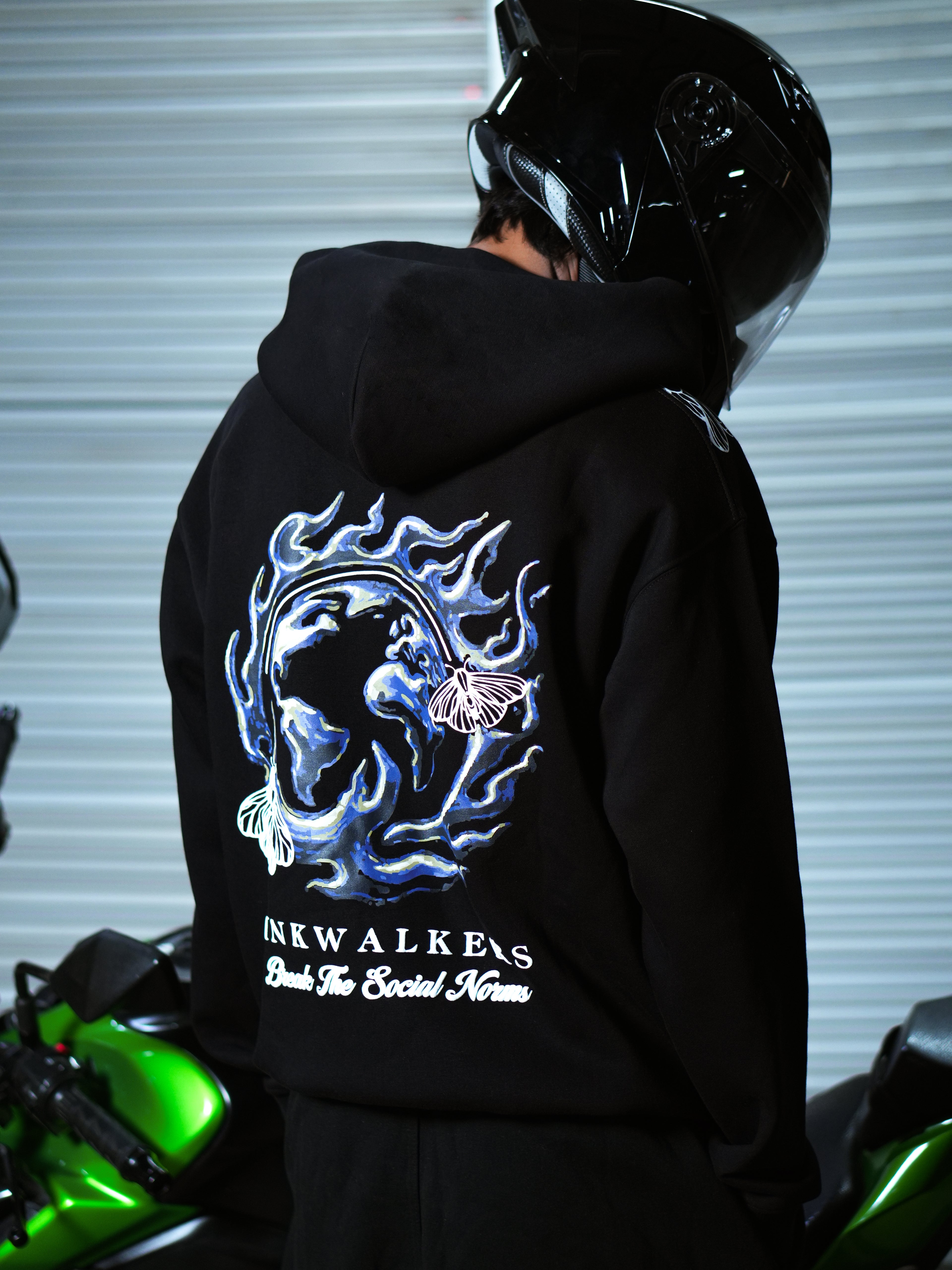 THE EXCEPTION ZIP UP - BLACK