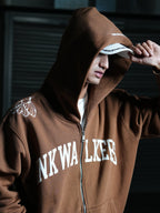 THE EXCEPTION ZIP UP - BROWN