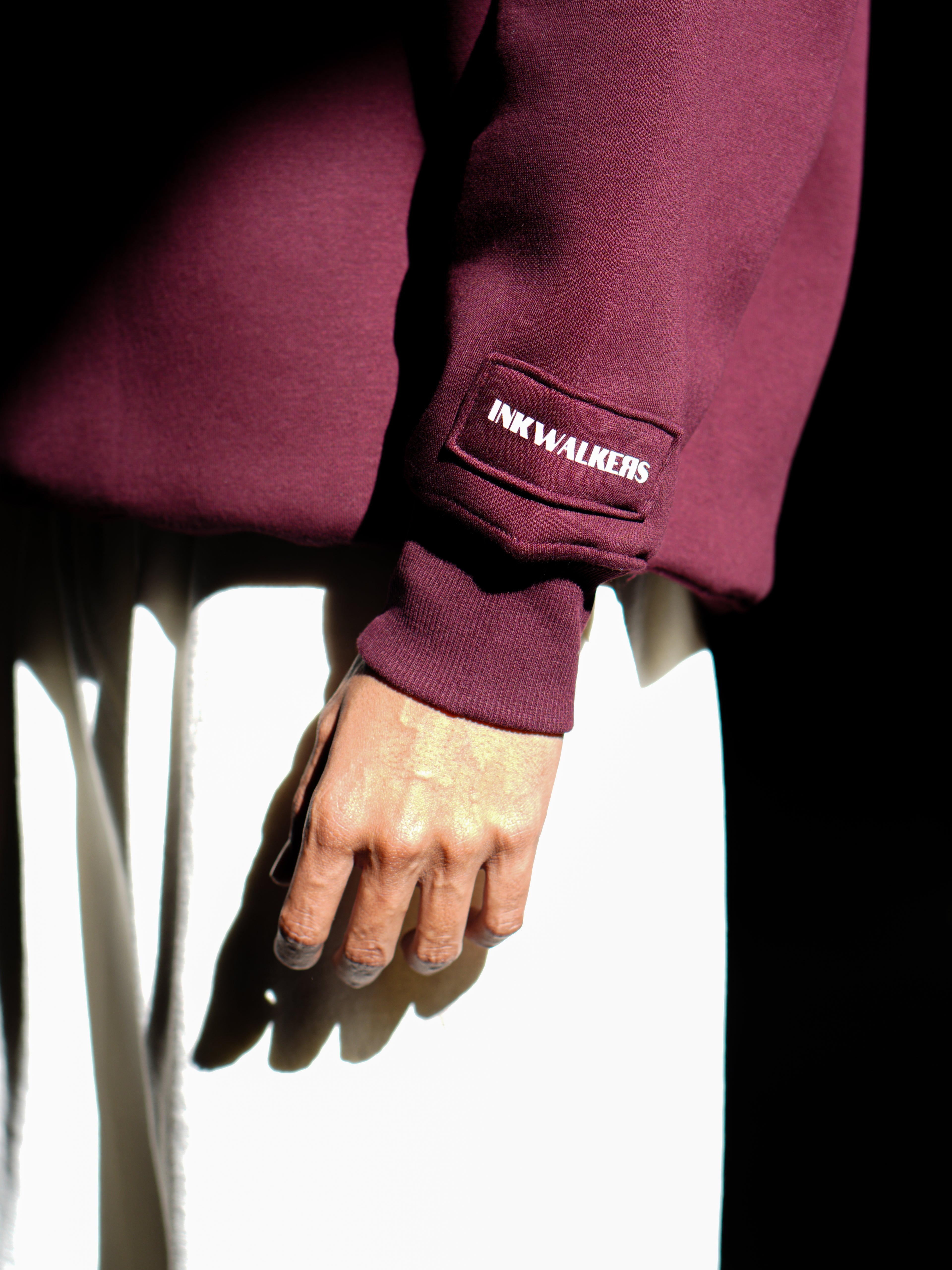 VINTAGE QUARTER ZIP UP - WINE