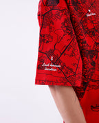 THE ORIGIN MAP TEE - RED