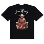 Meditation skeleton tee