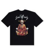 Meditation skeleton tee