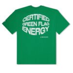 Green flag tee