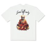 Meditation skeleton tee