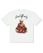 Meditation skeleton tee